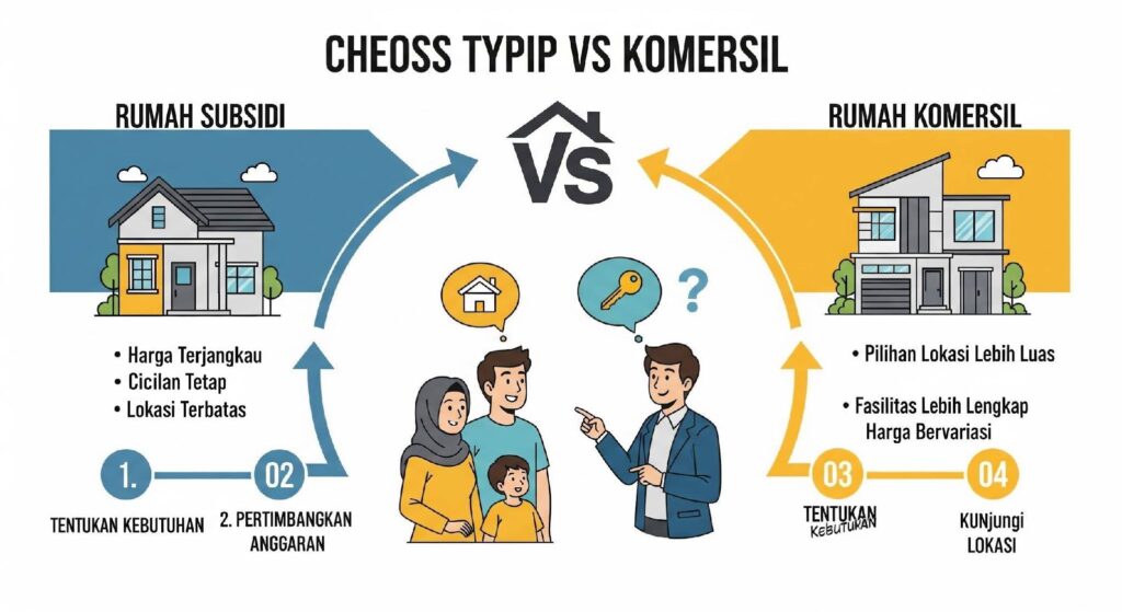 Panduan Lengkap: Cara Mendapatkan Unit Rumah Subsidi atau Komersil di Daru Metropolis