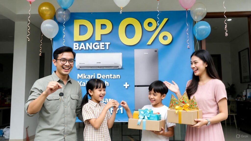DP 0% dan Promo Hadiah Langsung (AC, Kulkas): Raih Rumah di Daru Metropolis Sekarang!