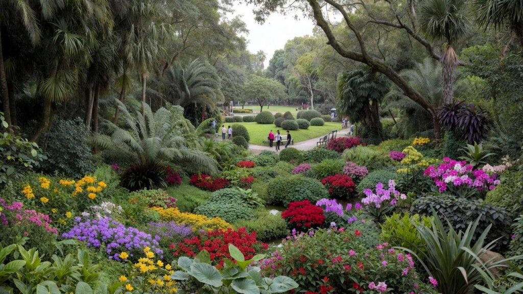 Menjelajahi Ruang Terbuka: Dari Botanical Garden hingga Flower Park di Daru Metropolis